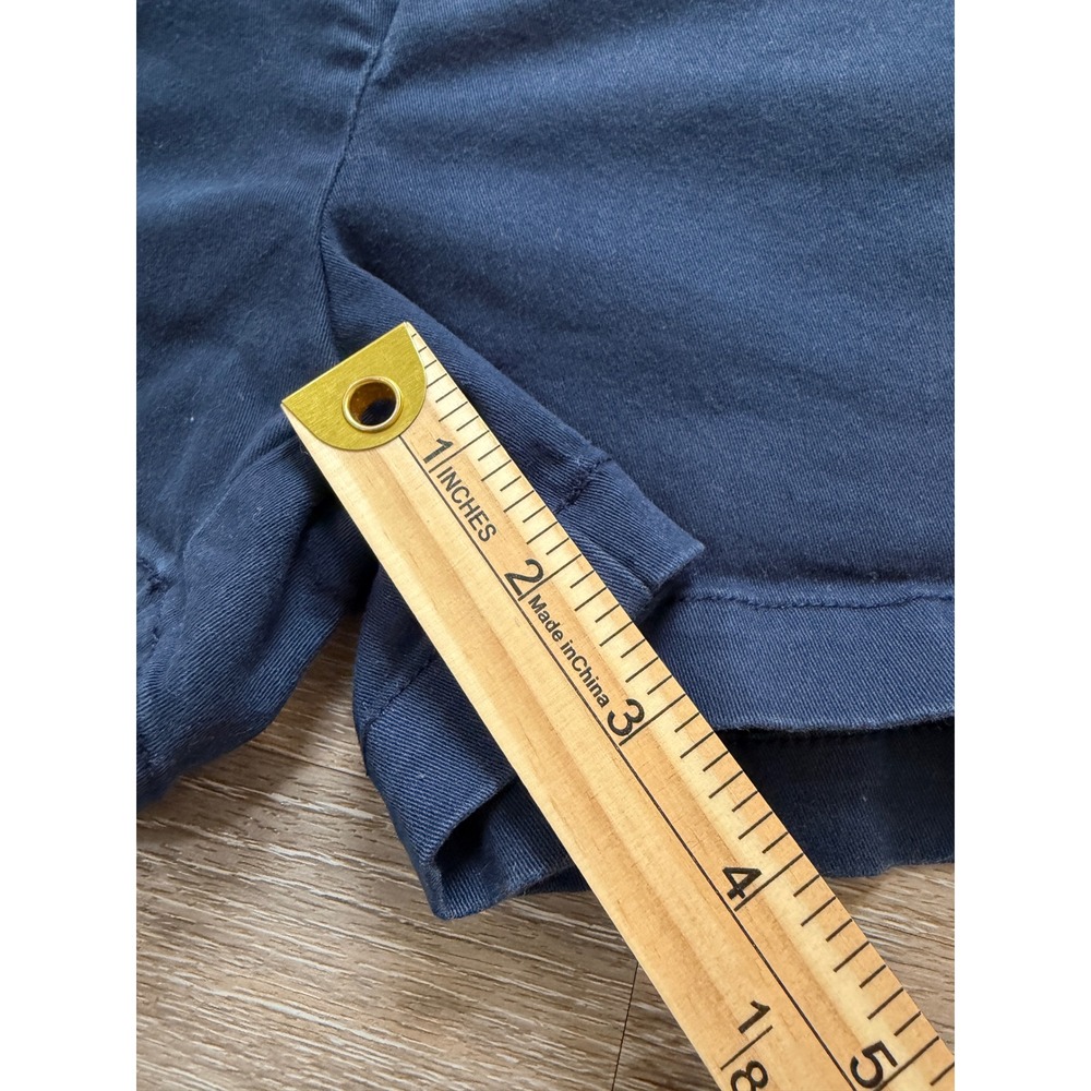 Southern Tide Leah Skipjack Navy Blue Chino Shorts Womens 6 Stretch Cotton Twill - Picture 3 of 8